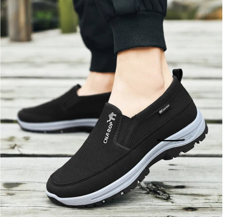 Chaussures de marche à confort orthopédiques hommes