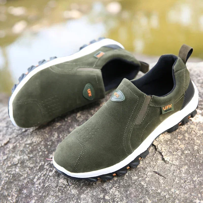 Chaussures de marche à confort orthopédiques hommes