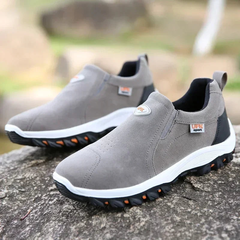 Chaussures de marche à confort orthopédiques hommes