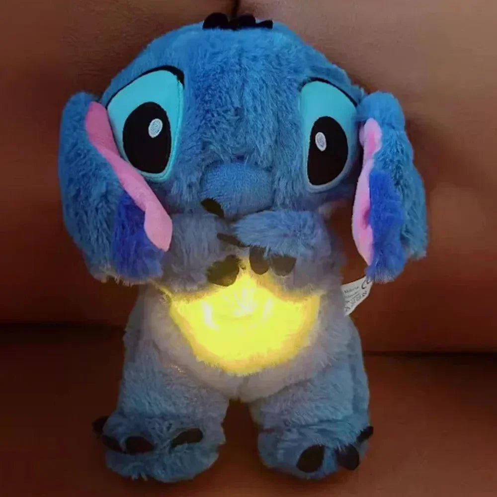 Peluche Stitch respirante avec berceuse apaisante