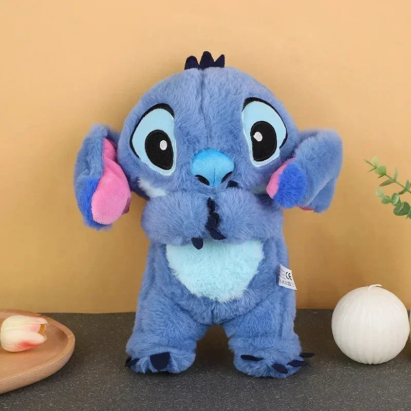 Peluche Stitch respirante avec berceuse apaisante