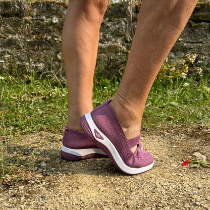 Baskets à confort orthopédique pour femme