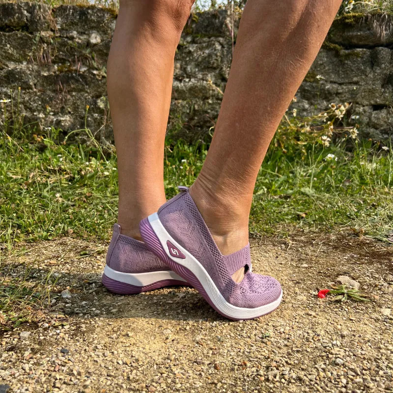 Baskets à confort orthopédique pour femme