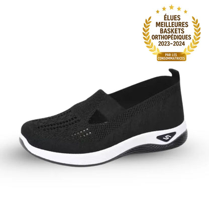 Baskets à confort orthopédique pour femme