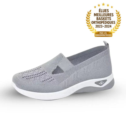 Baskets à confort orthopédique pour femme