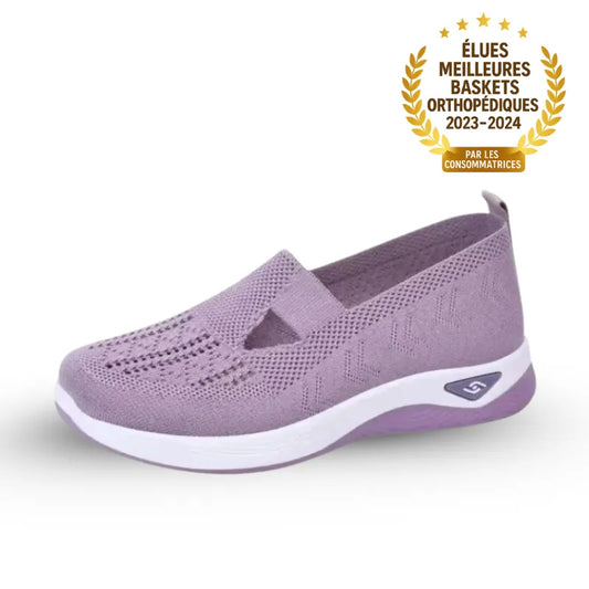Baskets à confort orthopédique pour femme