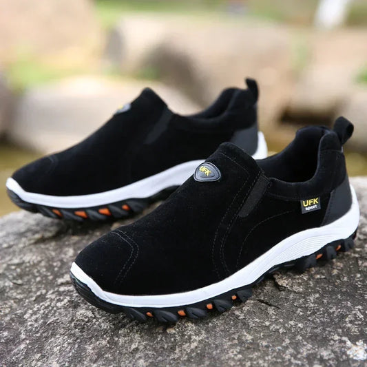Chaussures de marche à confort orthopédiques hommes