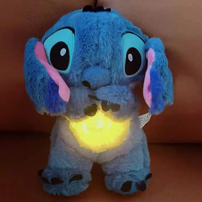 Peluche Stitch respirante avec berceuse apaisante