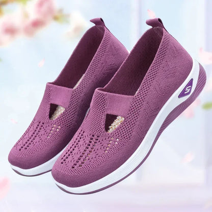 Baskets à confort orthopédique pour femme